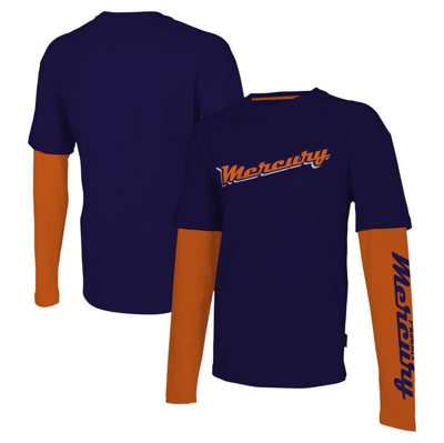 Stadium Essentials Unisex  Purple Phoenix Mercury Spectator Long Sleeve T-shirt