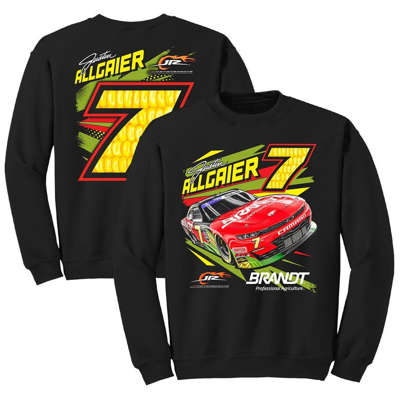 Jr Motorsports Official Team Apparel Black Justin Allgaier Pullover Sweatshirt