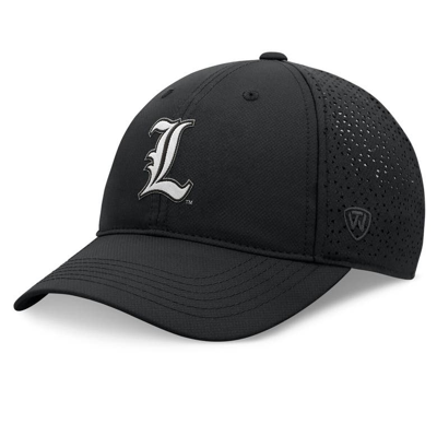 Top Of The World Black Louisville Cardinals Liquesce Trucker Adjustable Hat