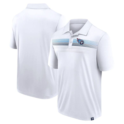 Fanatics Branded White Tennessee Titans Victory For Us Interlock Polo