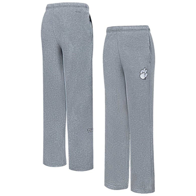 Pro Standard Heather Charcoal Clemson Tigers Tonal Neutral Relaxed Fit Fleece Sweatpants