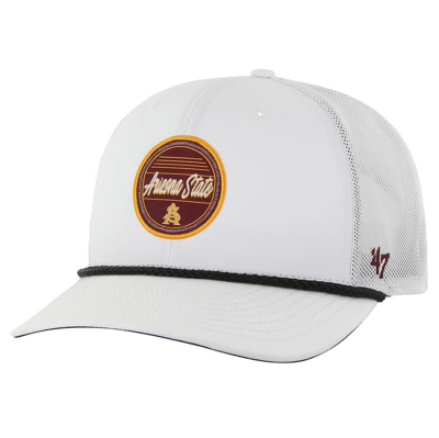 47 ' White Arizona State Sun Devils Fairway Trucker Adjustable Hat