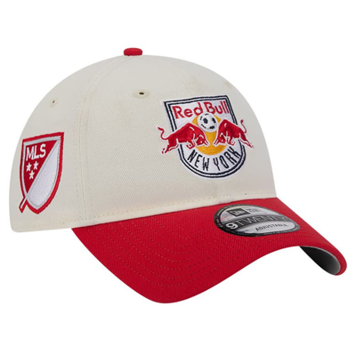 New Era White New York Red Bulls 2024 Kick Off Collection 9twenty Adjustable Hat