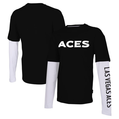 Stadium Essentials Unisex  Black Las Vegas Aces Spectator Long Sleeve T-shirt