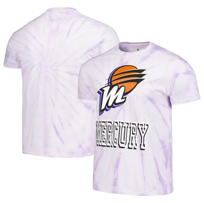 Stitches Unisex  Purple Phoenix Mercury Tie-dye Logo T-shirt