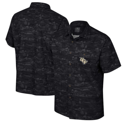 Colosseum Black Ucf Knights Ozark Button-up Shirt