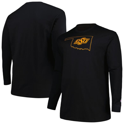 Profile Black Oklahoma State Cowboys Big & Tall Pop Long Sleeve T-shirt