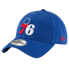 New Era Royal Philadelphia 76ers Team 2.0 9twenty Adjustable Hat In Royal