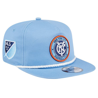 New Era Sky Blue New York City Fc The Golfer Kickoff Collection Adjustable Hat
