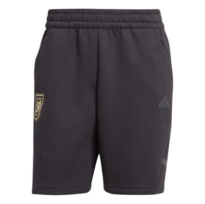 Adidas Originals Adidas Black Lafc 2024 Travel Shorts