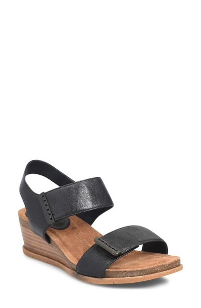 Söfft Verdi Ii Wedge Sandal In Black