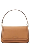 Kate Spade Hudson Pebble Leather Shoulder Bag In Bungalow