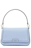 Kate Spade Hudson Pebble Leather Shoulder Bag In North Star