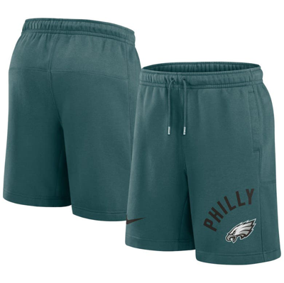 Nike Midnight Green Philadelphia Eagles Arched Kicker Shorts