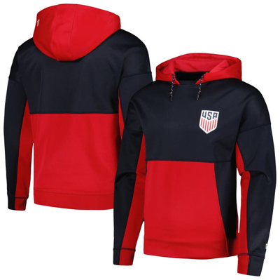 5th And Ocean By New Era 5th & Ocean By New Era Navy Usmnt Active Pullover Hoodie