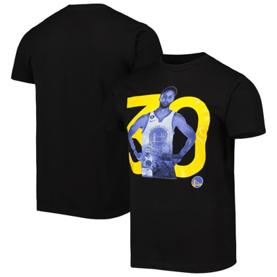 Stadium Essentials Men's  Stephen Curry Black Golden State Warriors Player Metro T-shirt