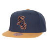 Mitchell & Ness Men's  Navy Chicago White Sox Work It Snapback Hat In Navy