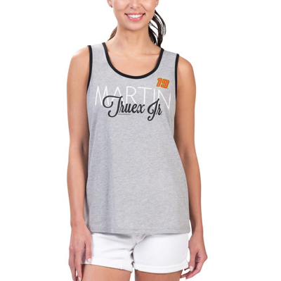 G-iii 4her By Carl Banks Heather Gray Martin Truex Jr Fastest Lap Fashion Tank