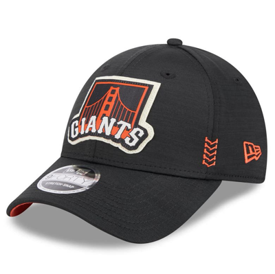 New Era Black San Francisco Giants 2024 Clubhouse 9forty Adjustable Hat
