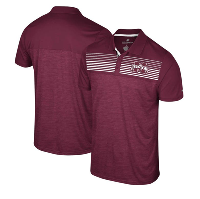 Colosseum Maroon Mississippi State Bulldogs Langmore Polo