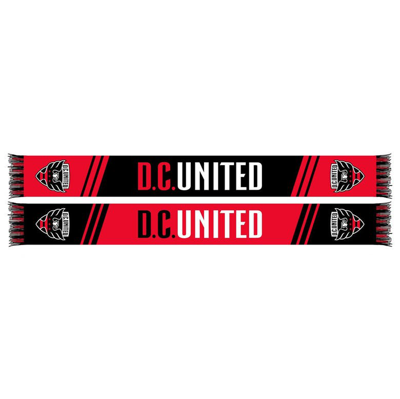 Ruffneck Scarves D.c. United Slash Scarf In Red