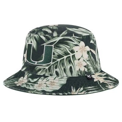 47 ' Green Miami Hurricanes Tropicalia Bucket Hat