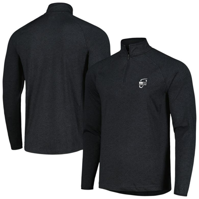 Under Armour Black Wm Phoenix Open T2 Shellrix Raglan Quarter-zip Jacket