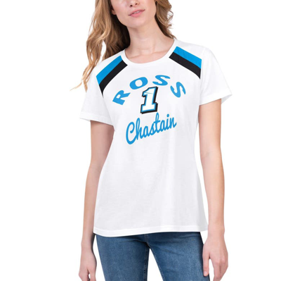 G-iii 4her By Carl Banks White Ross Chastain Score T-shirt