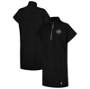 DKNY SPORT DKNY SPORT BLACK CHICAGO CUBS EMILY QUARTER-ZIP SNEAKER DRESS