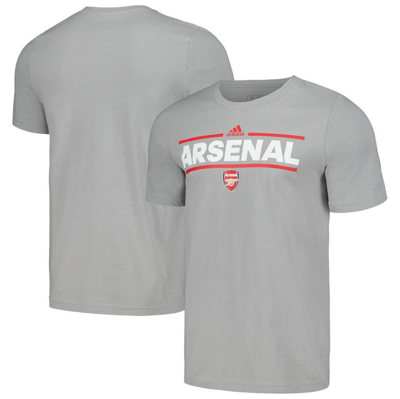 Adidas Originals Adidas Grey Arsenal Lockup T-shirt