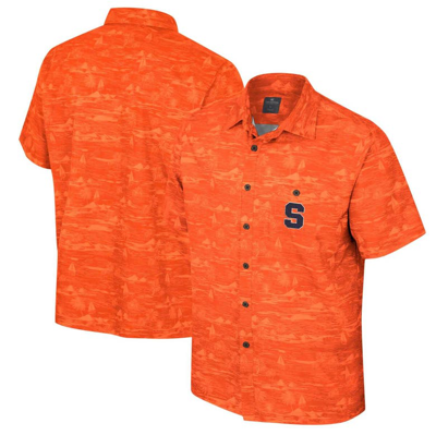 Colosseum Orange Syracuse Orange Ozark Button-up Shirt