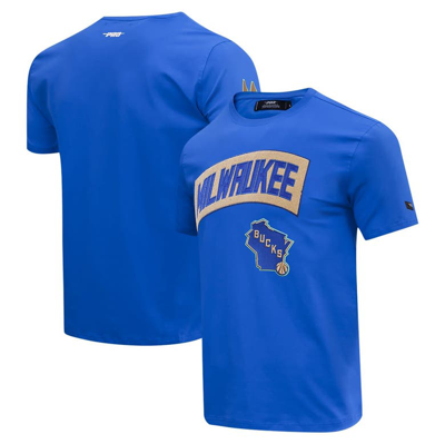 Pro Standard Royal Milwaukee Bucks T-shirt