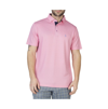 Tailorbyrd Modal Polo Shirt With Contrast Trim In Lt. Pink