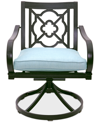 AGIO ST CROIX OUTDOOR SWIVEL CHAIR