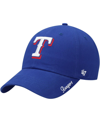 47 BRAND WOMEN'S '47 BRAND ROYAL TEXAS RANGERS TEAM MIATA CLEAN UP ADJUSTABLE HAT