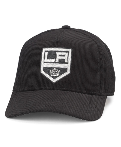 American Needle Black Los Angeles Kings Corduroy Chain Stitch Adjustable Hat