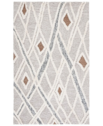 Safavieh Casablanca 975 Csb975 2'3" X 4' Area Rug In Gray,ivory