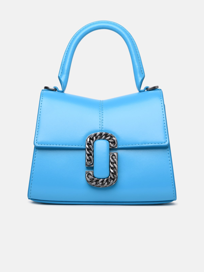 Marc Jacobs 'st. Marc' Light Blue Leather Bag