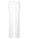 Palm Angels Basic Monogram Jeans In White