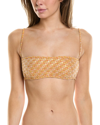 Devon Windsor Amelia Bikini Top In Gold