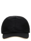 KITON LOGO EMBROIDERY CAP HATS BLACK