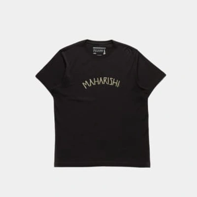 Maharishi Bamboo T-shirt In Black
