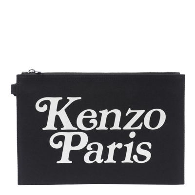 Kenzo Utility Pochette In Nero