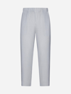 ISSEY MIYAKE PLEATED FABRIC TROUSERS