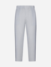 Issey Miyake Gray Monthly Color August Trousers In Grigio Chiaro