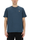 Ps By Paul Smith Ps Paul Smith T-shirt With Print In Blu