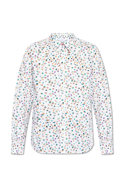 Ps By Paul Smith Printed Shirt In Multicolore