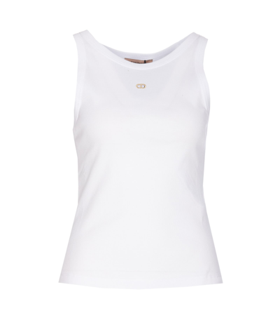 Twinset Tank Top In Butter