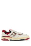 NEW BALANCE MULTICOLOR LEATHER 550 SNEAKERS