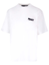 Rotate Birger Christensen Enzym Crew-neck T-shirt In White